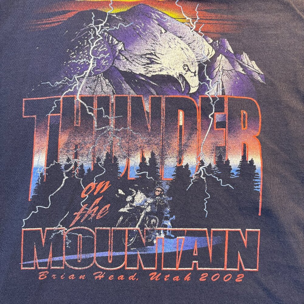 Vintage 2002 Thunder on The Mountain shirt Size L